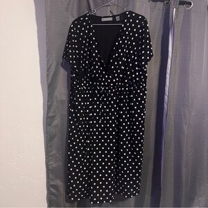 Polkadot sheer dress